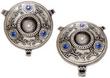 A Pair of Pewter travelling Candlesticks